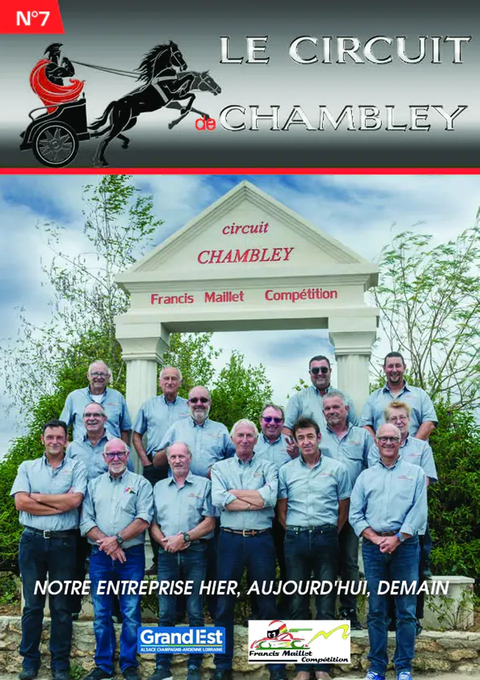 Couverture du magazine Circuit de Chambley Francis Maillet Competition
