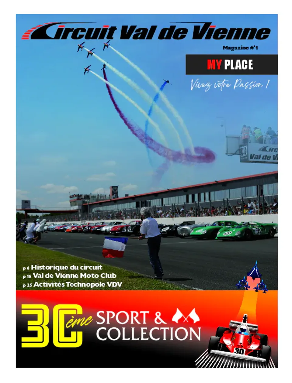 Couverture du magazine Circuit du Val de Vienne