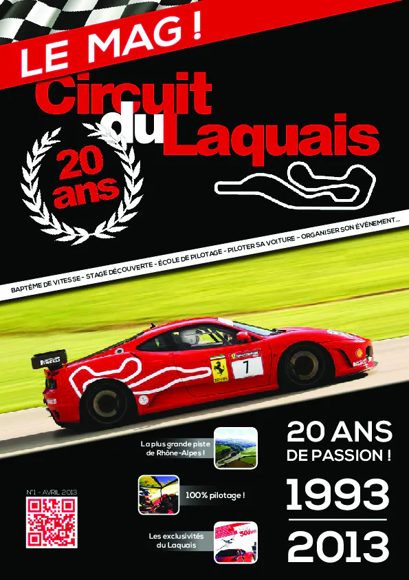 Circuit du Laquais Anniversaire — page 1