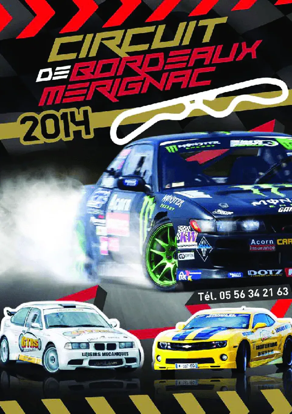 Couverture du magazine Circuit de Bordeaux Merignac